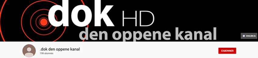 YouTube Kanal Logo: .dok HD - den oppene kanal